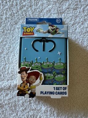 Disney Pixar Toy Story Blue Alien Playing Cards